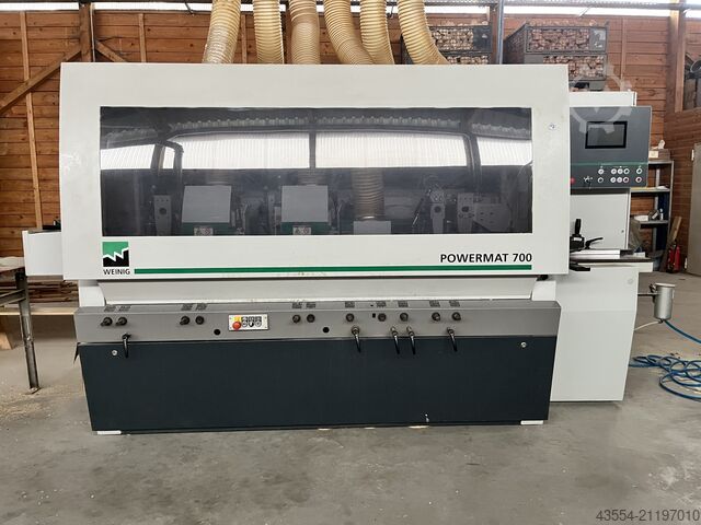 Hobel- und Kehlautomat WEINIG POWERMAT 700   TOP ZUSTAND