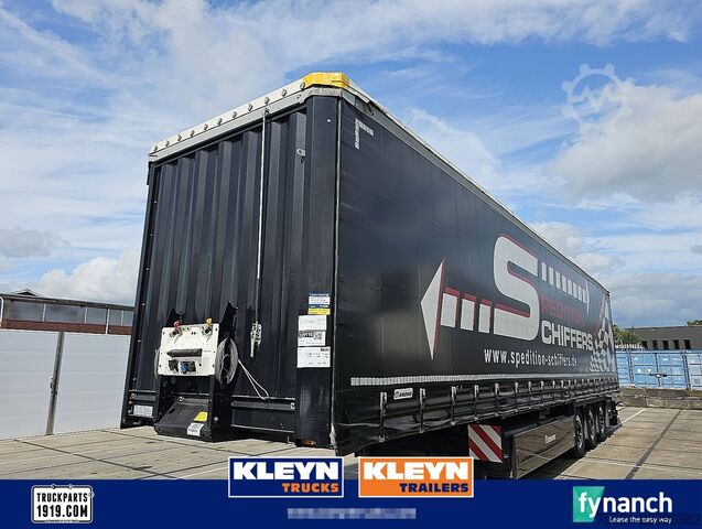 Sliding tarpaulins KRONE SD ALCOA'S 2X LIFTAXLE