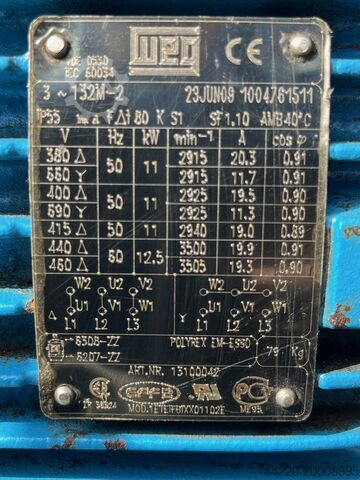 Schraubenkompressor ALUP SCK 15-8