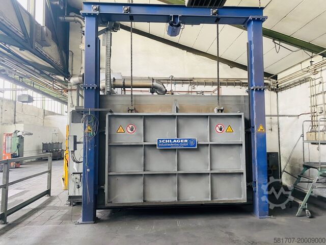Glühofen / Spänetrocknungsofen Schlager Industrieofenbau GmbH Kammerofen mit TNV PBF5-250