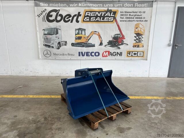 Baggerarm Lehnhoff Planierlöffel CP 10 / MS08 / 1.200 mm / NEU