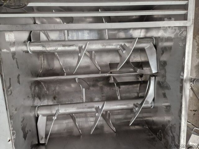 1500 L Twin shaft paddle mixer Wolfking type TSMG 1500/250 WOLFKING TSMG 1500/250