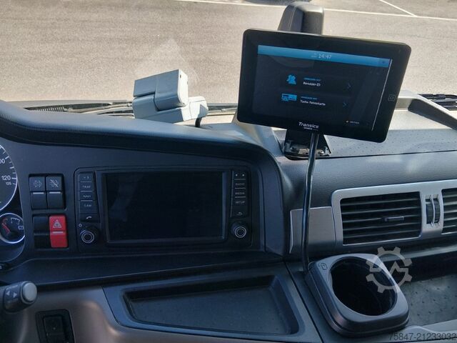 Crane truck MAN TGS 26.430 6x2-4 LL  Ladekran Baustoff