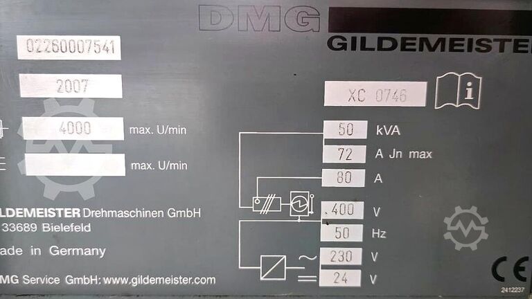 CNC Dreh-Fräszentrum GILDEMEISTER CTX 420