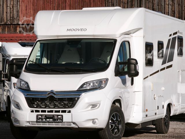 Teilintegriertes Wohnmobil MOOVEO T 70 EB, SAT, Markise,Navi, ALU 16 Längsbetten