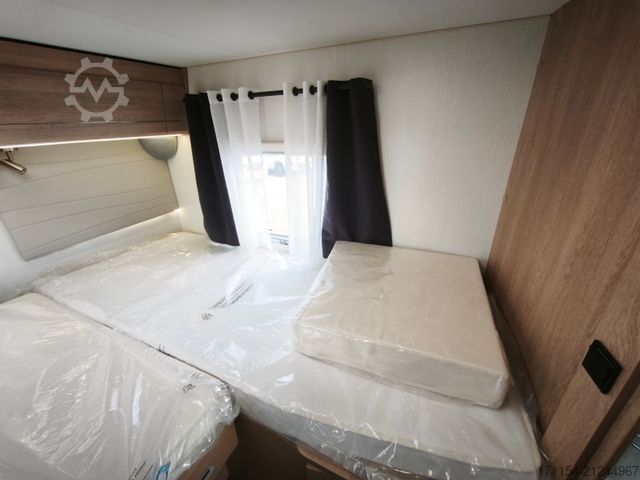 Teilintegriertes Wohnmobil MOOVEO T 70 EB, SAT, Markise,Navi, ALU 16 Längsbetten