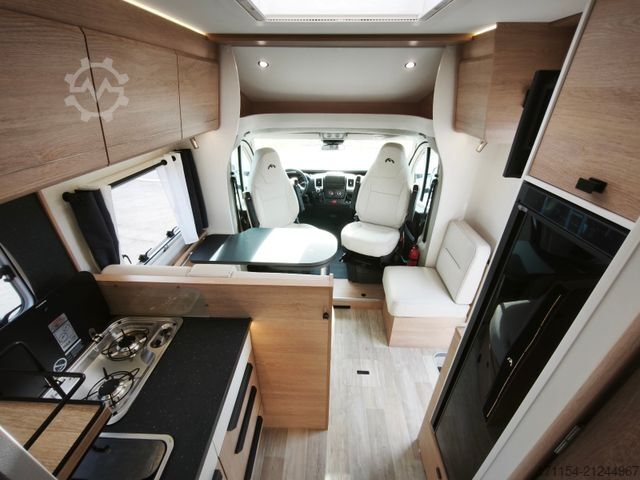 Teilintegriertes Wohnmobil MOOVEO T 70 EB, SAT, Markise,Navi, ALU 16 Längsbetten