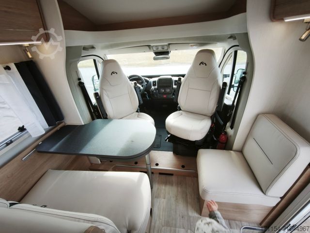Teilintegriertes Wohnmobil MOOVEO T 70 EB, SAT, Markise,Navi, ALU 16 Längsbetten