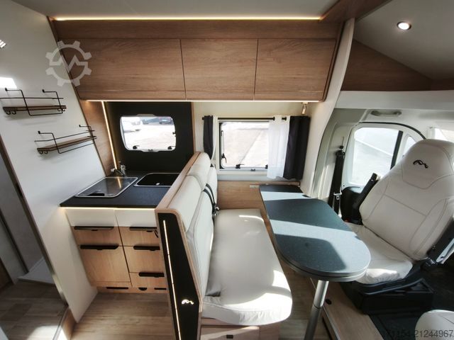 Teilintegriertes Wohnmobil MOOVEO T 70 EB, SAT, Markise,Navi, ALU 16 Längsbetten