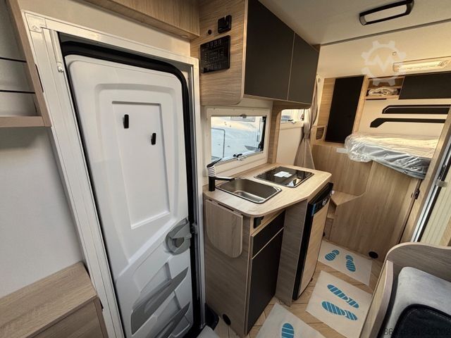 Teilintegriertes Wohnmobil CHAUSSON Sport Line S695 Temp Navi CAM Dieselhz.