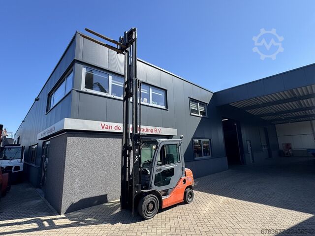 Toyota 02-8FDF25 Triplex 500 Freelift / Sideshift / Fork Positioner Diesel 2014 TOYOTA 02-8FDF25 Triplo 500 Freelift / Sideshift / Vorkversteller Diesel 2014