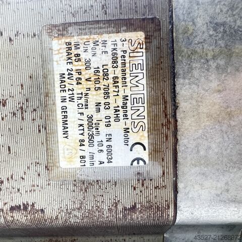 Motor SIEMENS 1FK6083-6AF71-1AH0