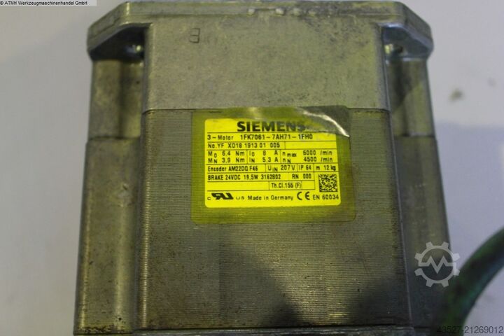 Motor SIEMENS 1FK7061-7AH71-1FH0
