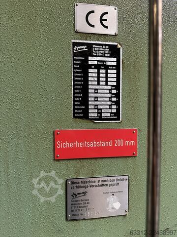 Hydraulic press HYMAG HS 4 160-K3