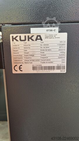Industrial robot KUKA KR 210 R3100 ultra
