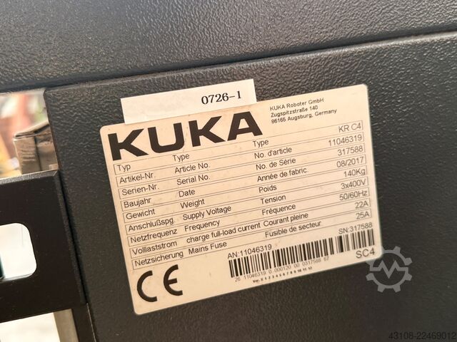 Industrial robot KUKA KR 210 R2700 prime F