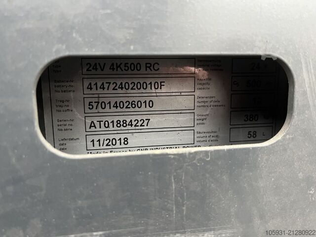 Fahrerstandstapler Linde D12S