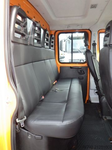 Dreiseitenkipper IVECO 70 C 18 DoKa/Kipper/Palfinger Kran/Greifer/2xAHK