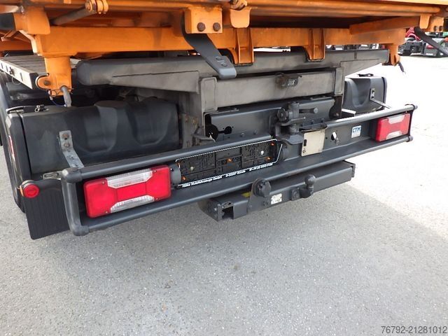 Transporter mit Kipper IVECO 70 C 18 DoKa/Kipper/Palfinger Kran/Greifer/2xAHK