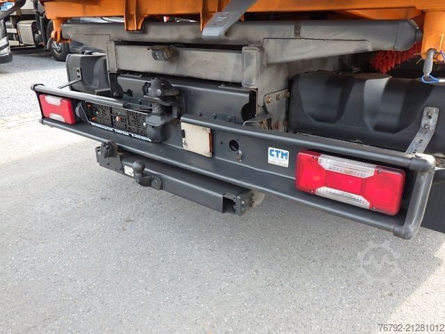 Transporter mit Kipper IVECO 70 C 18 DoKa/Kipper/Palfinger Kran/Greifer/2xAHK