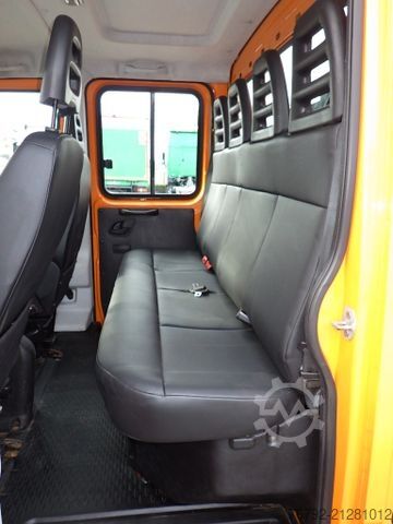 Transporter mit Kipper IVECO 70 C 18 DoKa/Kipper/Palfinger Kran/Greifer/2xAHK