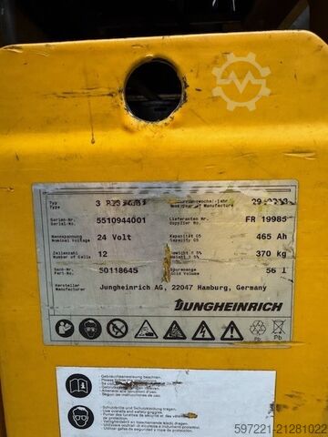 High lift pallet trucks sit-down Jungheinrich ESD 220