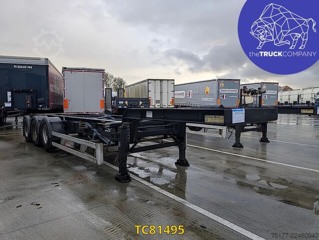 Container transportation Turbos Hoet Tank chassis Gooseneck