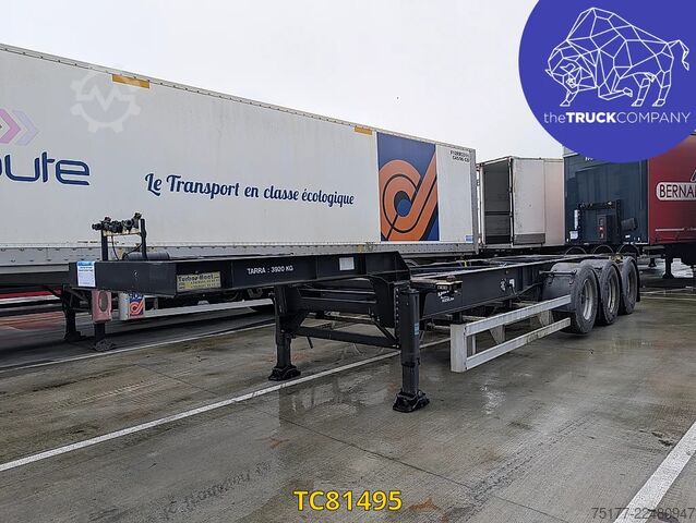Container transportation Turbos Hoet Tank chassis Gooseneck