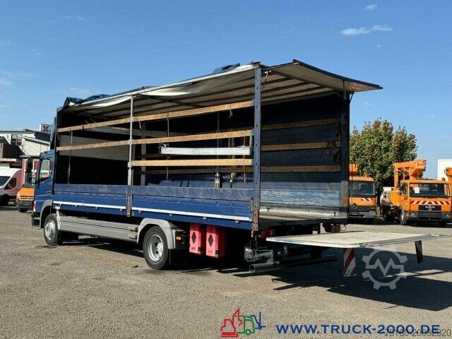LKW mit Pritsche & Plane Mercedes-Benz Atego 1224 Plane Spriegel LBW BÄR 1,5t + AHK