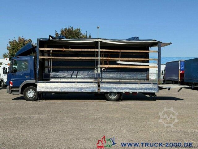 LKW mit Pritsche & Plane Mercedes-Benz Atego 1224 Plane Spriegel LBW BÄR 1,5t + AHK