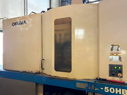 Horizontal machining center OKUMA MA 50 HB