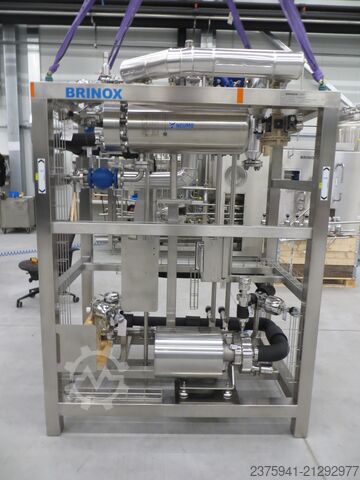 BRINOX Prozessanlage / CIP-Skid Typ Brinox LEP 12 CIP