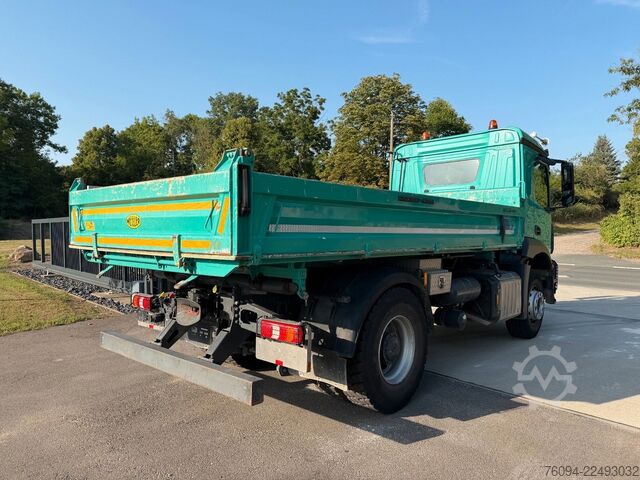 Three-sided tipper truck MERCEDES-BENZ Arocs 1836 4x2 MEILLER Kipper AHK 35to