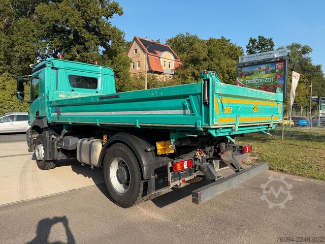 Three-sided tipper truck MERCEDES-BENZ Arocs 1836 4x2 MEILLER Kipper AHK 35to