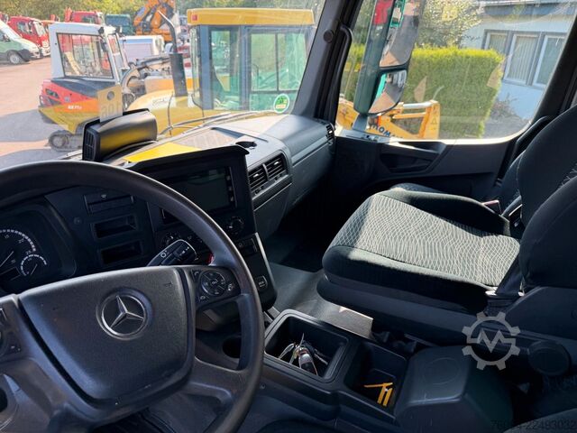 Three-sided tipper truck MERCEDES-BENZ Arocs 1836 4x2 MEILLER Kipper AHK 35to