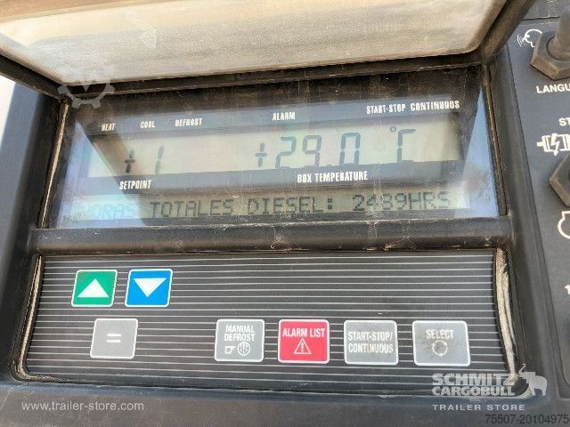 Reefer semitrailer Schmitz Cargobull Semiremolque Frigo Standard Dos pisos