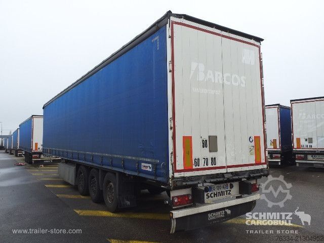 Open semitrailer with tarp Schmitz Cargobull Semitrailer Curtainsider Standard