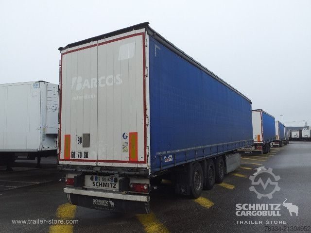 Open semitrailer with tarp Schmitz Cargobull Semitrailer Curtainsider Standard