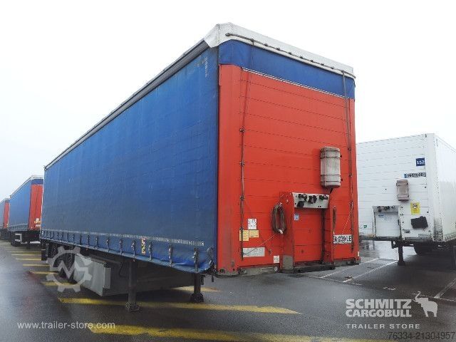 Open semitrailer with tarp Schmitz Cargobull Semitrailer Curtainsider Standard