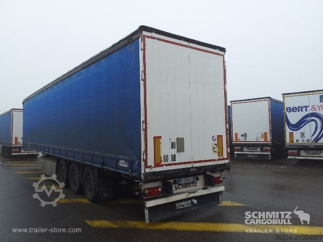 Open semitrailer with tarp Schmitz Cargobull Semitrailer Curtainsider Standard
