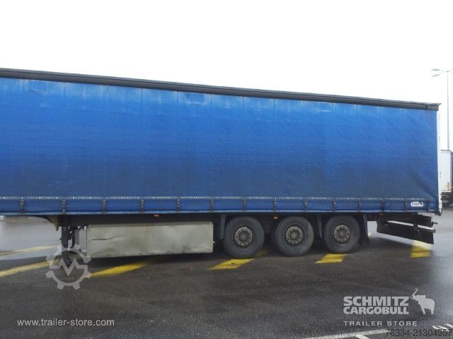 Open semitrailer with tarp Schmitz Cargobull Semitrailer Curtainsider Standard