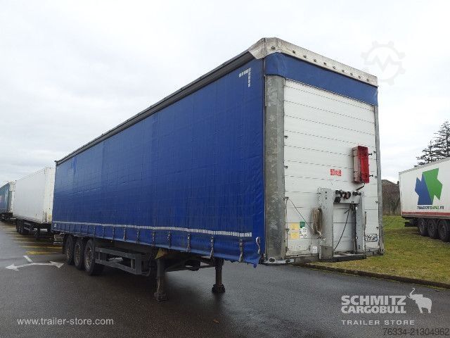 Open semitrailer with tarp Schmitz Cargobull Semitrailer Curtainsider Standard