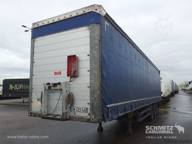 Open semitrailer with tarp Schmitz Cargobull Semitrailer Curtainsider Standard