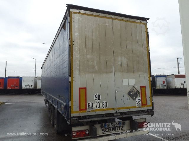 Open semitrailer with tarp Schmitz Cargobull Semitrailer Curtainsider Standard