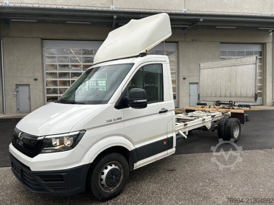Transporter Fahrgestell MAN TGE  TGE 3.180, LADEBORDWAND, PALFINGER