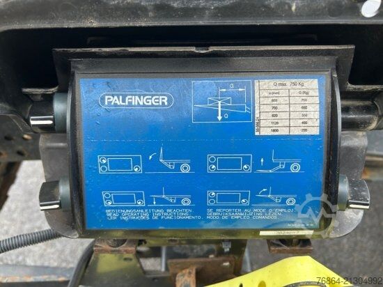 Transporter Fahrgestell MAN TGE  TGE 3.180, LADEBORDWAND, PALFINGER