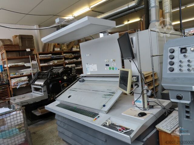 5 Farben Offsetdruckmaschine / 5 Color Sheet-Fed Offset Press Ryobi 925P