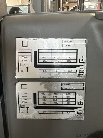 EFX 413 X + i = Drahtführung !! Triplex-FFL!! JUNGHEINRICH EFX 413 X + i = Wire Guidance !! Triplex FFL !!