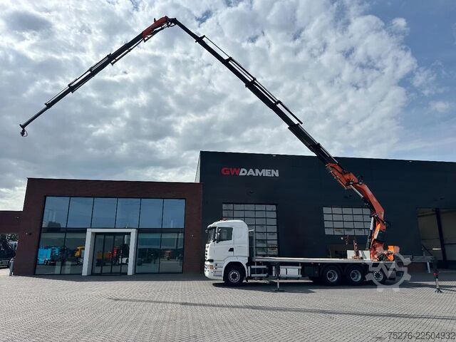 Crane truck Scania R490 8x4 Tridem Fassi F660 + Fly Jib Euro 6
