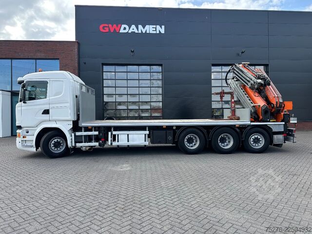 Crane truck Scania R490 8x4 Tridem Fassi F660 + Fly Jib Euro 6